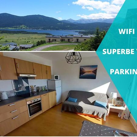 Appt T2 & Cabine - Superbe Vue - Wifi Les Angles  Eksteriør bilde